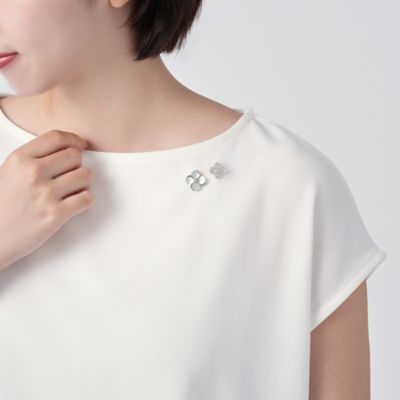 シェルフラワー　ブローチ　２点セット　ＶＢＭＶ５０２８　ＭＰ
