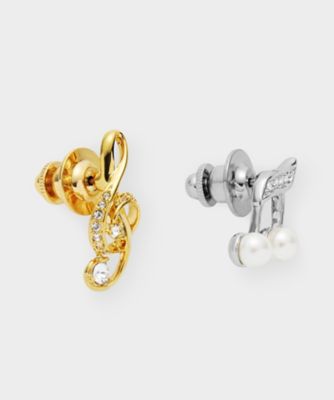 音符 ブローチ 2点セット VBMV5578 XG | VENDOME BOUTIQUE