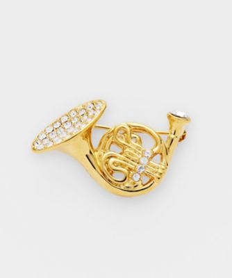 ＜VENDOME BOUTIQUE (Women)＞ホルン　ブローチ　ＶＢＭＶ５５７９　ＤＴ