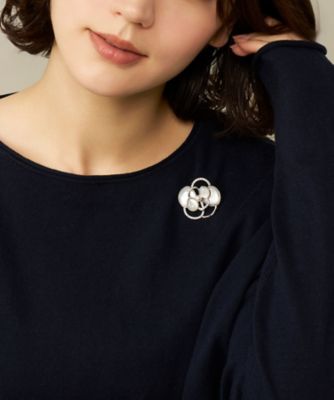 シェル カメリア ブローチ VBMV6137 PF | VENDOME BOUTIQUE