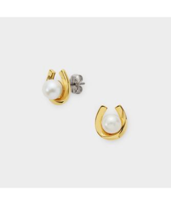 ＜VENDOME BOUTIQUE (Women)＞ホースシュー　淡水パール　ピアス　ＶＢＰＡ８５００　ＤＷ
