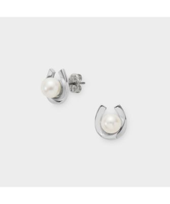 ＜VENDOME BOUTIQUE (Women)＞ホースシュー　淡水パール　ピアス　ＶＢＰＡ８５００　ＵＷ