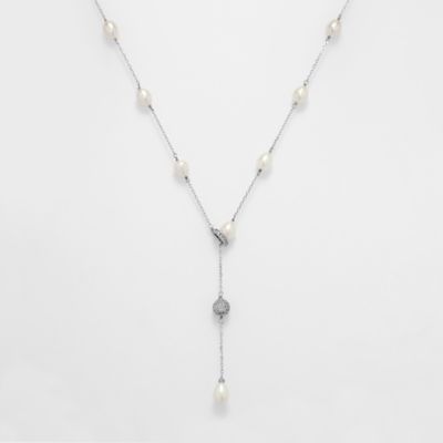 ＜VENDOME BOUTIQUE (Women)＞淡水パール　ステーションネックレス　ＶＢＰＮ４５３１６５ＰＦ