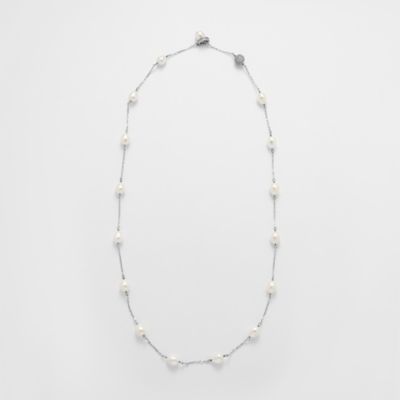 淡水パール　ステーションネックレス　ＶＢＰＮ４５３１６５ＰＦ