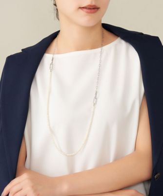 淡水パール ネックレスセット VBPN550542PF | VENDOME