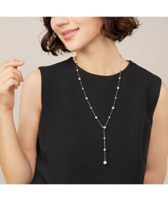 淡水パール ステーションネックレス VBPN601870PF
