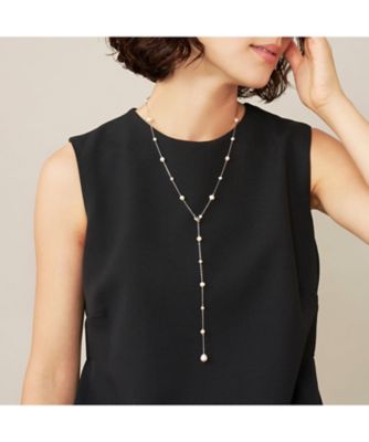淡水パール ステーションネックレス VBPN601870PF