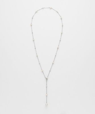 淡水パール ステーションネックレス VBPN601870PF