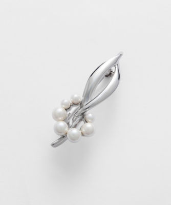 MITSUKOSHI(三越) 真珠のブローチ、真珠のイヤリング - ブローチ