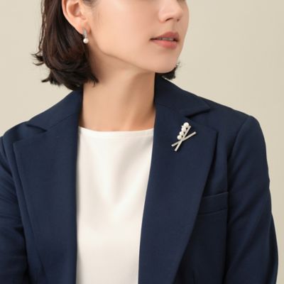 ヴァンドームブティック　パール　真珠　アクセサリー　ブローチ パール ブローチ｜ヴァンドームブティック（VENDOME BOUTIQUE