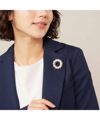 貝パール（人工真珠） ブローチ VBPV6017 UW | VENDOME