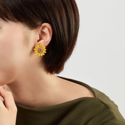 ひまわり イヤリング | VENDOME BOUTIQUE (Women)/ヴァンドーム  