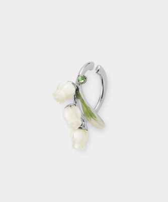 VENDOME BOUTIQUE (Women)/ヴァンドームブティック 白蝶貝　すずらん　イヤーカフ　※シングル　ＶＢＲＥ６１３８Ｈ　ＭＰ