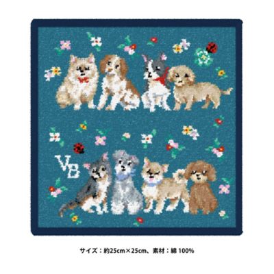 【フェイラーコラボレーション】ネックレス・ハンカチセット　ＶＢＲＰ５１３１５５ＢＬ