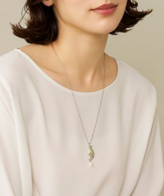 白蝶貝 すずらん ネックレス VBRP614060MP | VENDOME