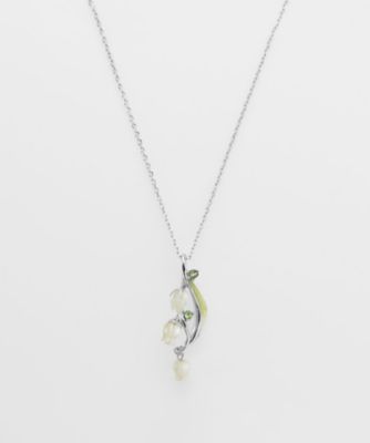 白蝶貝 すずらん ネックレス VBRP614060MP | VENDOME