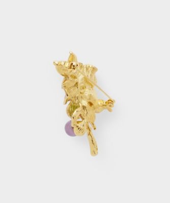 WEB限定 アメシスト バラブローチ VBRV0314 AM | VENDOME