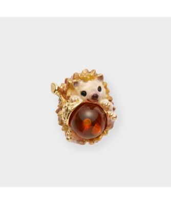 VENDOME BOUTIQUE (Women)/ヴァンドームブティック 琥珀 ハリネズミ ブローチ VBRV5502 AV ブローチ・バッジ【三越伊勢丹/公式】