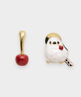 ＜VENDOME BOUTIQUE (Women)＞フェイラーコラボレーション　ブローチ・ハンカチセット　ＶＢＲＶ６１３５　ＤＷ