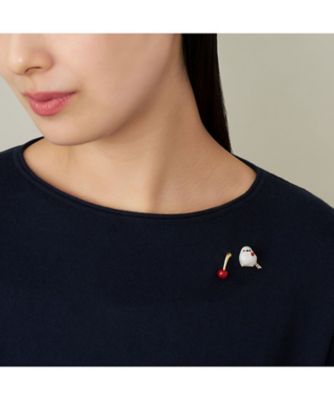 フェイラーコラボレーション ブローチ・ハンカチセット