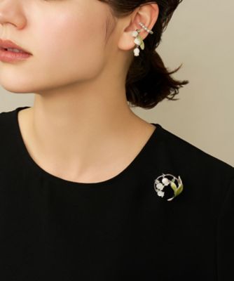 白蝶貝 すずらん ブローチ VBRV6139 MP | VENDOME BOUTIQUE