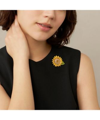 ひまわり ブローチ VBRV6148 Y2 | VENDOME BOUTIQUE (Women