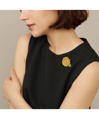 ひまわり ブローチ VBRV6148 Y2 | VENDOME BOUTIQUE (Women