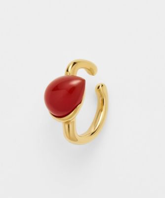 ＜VENDOME BOUTIQUE (Women)＞カーネリアン　イヤーカフ　※シングル　ＶＢＳＥ５６４０Ｈ　ＣＡ