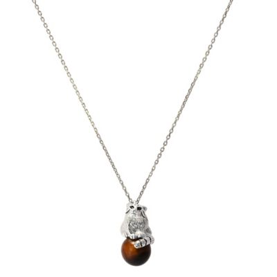 ＜三越伊勢丹/公式＞ VENDOME BOUTIQUE (Women)/ヴァンドームブティック マヌルネコ ペンダント 旭山動物園応援商品 ネックレス【三越伊勢丹/公式】画像