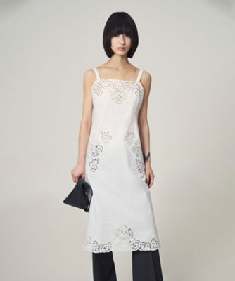 【新品未使用】venica Cutwork embroidery dress Cutwork embroidery dress VEー26S10