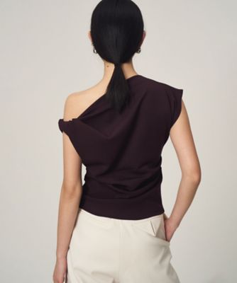 Twist drape tops VEー26S28 | Venica (Women