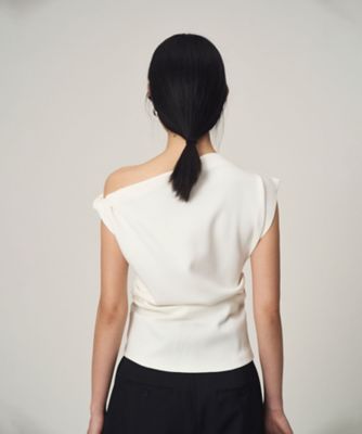 新品タグ付き　venica Twist drape tops Twist drape tops VEー26S28 | Venica (Women
