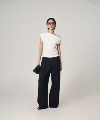 Twist drape tops VEー26S28 | Venica (Women