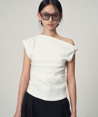 Twist drape tops VEー26S28 | Venica (Women