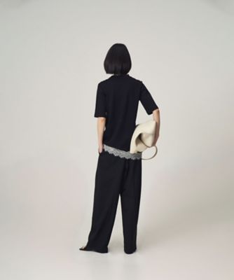 Double tuck cocoon pants VEー26S38