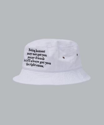 ハット VINTAGE WASHED BUCKET HAT
