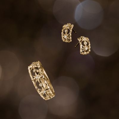 K18YG ダイヤモンド ピアス AGVA1601 DI | Vendome