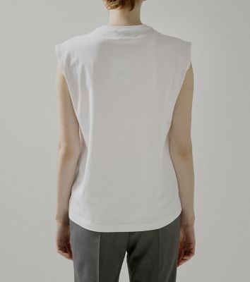 Ｆｌｏｗｅｒ　Ａｐｐｌｉｑｕｅ　Ｓｌｅｅｖｅｌｅｓｓ　Ｔ－ｓｈｉｒｔ　ＶｘＲ－ＳＳ２５０１－Ｌ