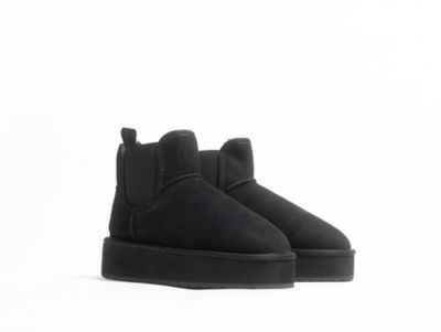 ムートンブーツ　Ｔｈｒｅｓｈｅｒ　Ｆｌａｔｆｏｒｍ