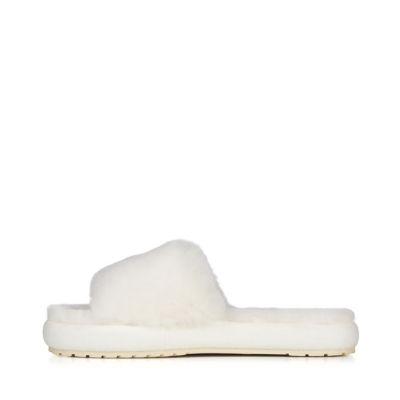 EMU Australia/エミュ オーストラリア ルームシューズ Mckay W13088 ホワイト 靴【三越伊勢丹/公式】