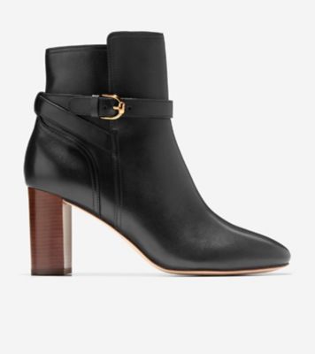 美品【COLE HAAN】ジョッパーブーツ(28)ベルト 本革 ショート 革靴 蒸れる 