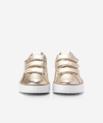 美品❣️COLE HAAN スニーカー【7 1/2(25cm)】ゴールド COLE HAAN(コールハーン) スニーカー 7 1/2 レディース美品
