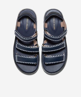 早い者勝ち【D&G】フラワープリント ウェッジサンダル グランドプロ デイリン ウェッジ トリプル ストラップ サンダル