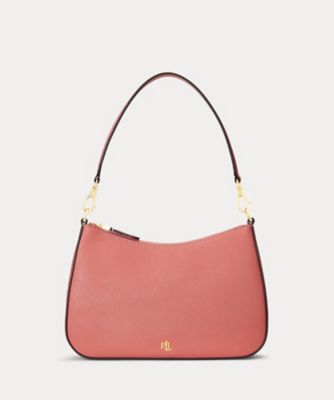 ＜LAUREN RALPH LAUREN (Women)＞クロスハッチ　レザー　ミディアム　Ｄａｎｎｉ　バッグ