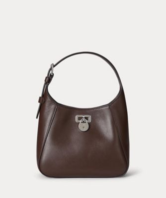 ＜LAUREN RALPH LAUREN (Women)＞レザー　スモール　Ｔａｎｎｅｒ　ショルダー　バッグ　ＷＡＬＲＢＡＧ０２Ｖ２０２１８
