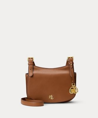 ＜LAUREN RALPH LAUREN (Women)＞レザー　ミディアム　Ｍａｒｃｙ　クロスボディ　バッグ　ＷＡＬＲＢＡＧ０３５２０３４２