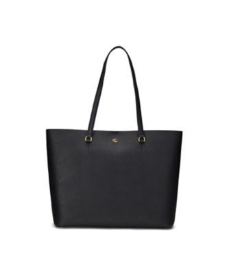 ＜LAUREN RALPH LAUREN (Women)＞クロスハッチレザー　ラージＫａｒｌｙ　トート