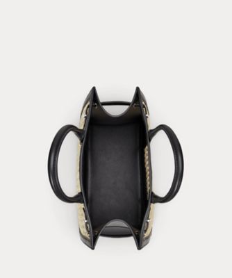 ラルフローレン＊ラタン & レザー ミディアム Devyn トート ローレン ラルフ ローレン LAUREN RALPH LAUREN ラタン & レザー