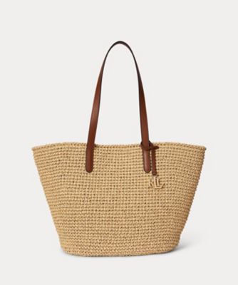 クロシェイド ストロー ラージ Lainey トート バッグ