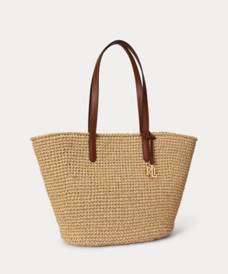 クロシェイド ストロー ラージ Lainey トート バッグ
